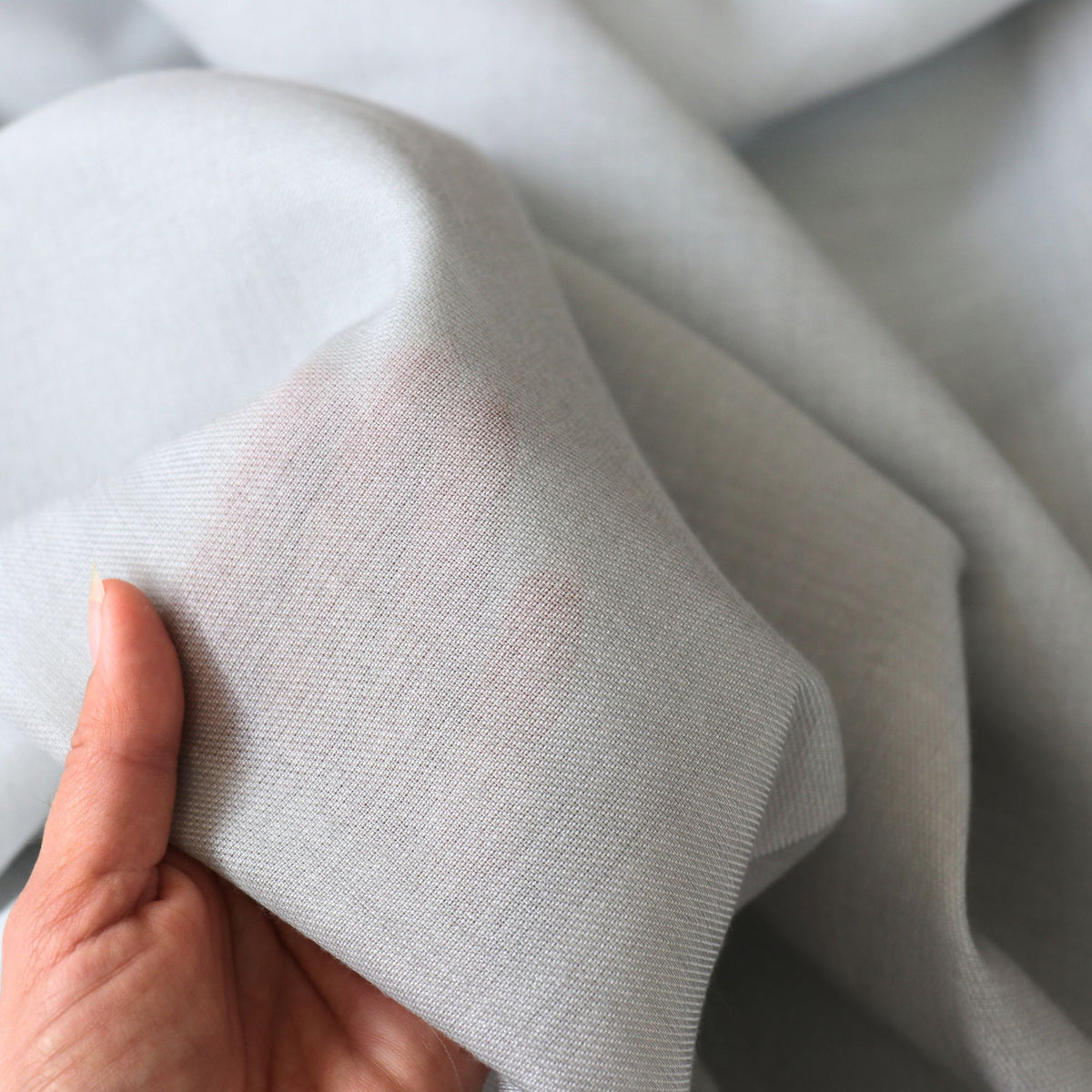 In-Between Vorhang silbergrau Zink