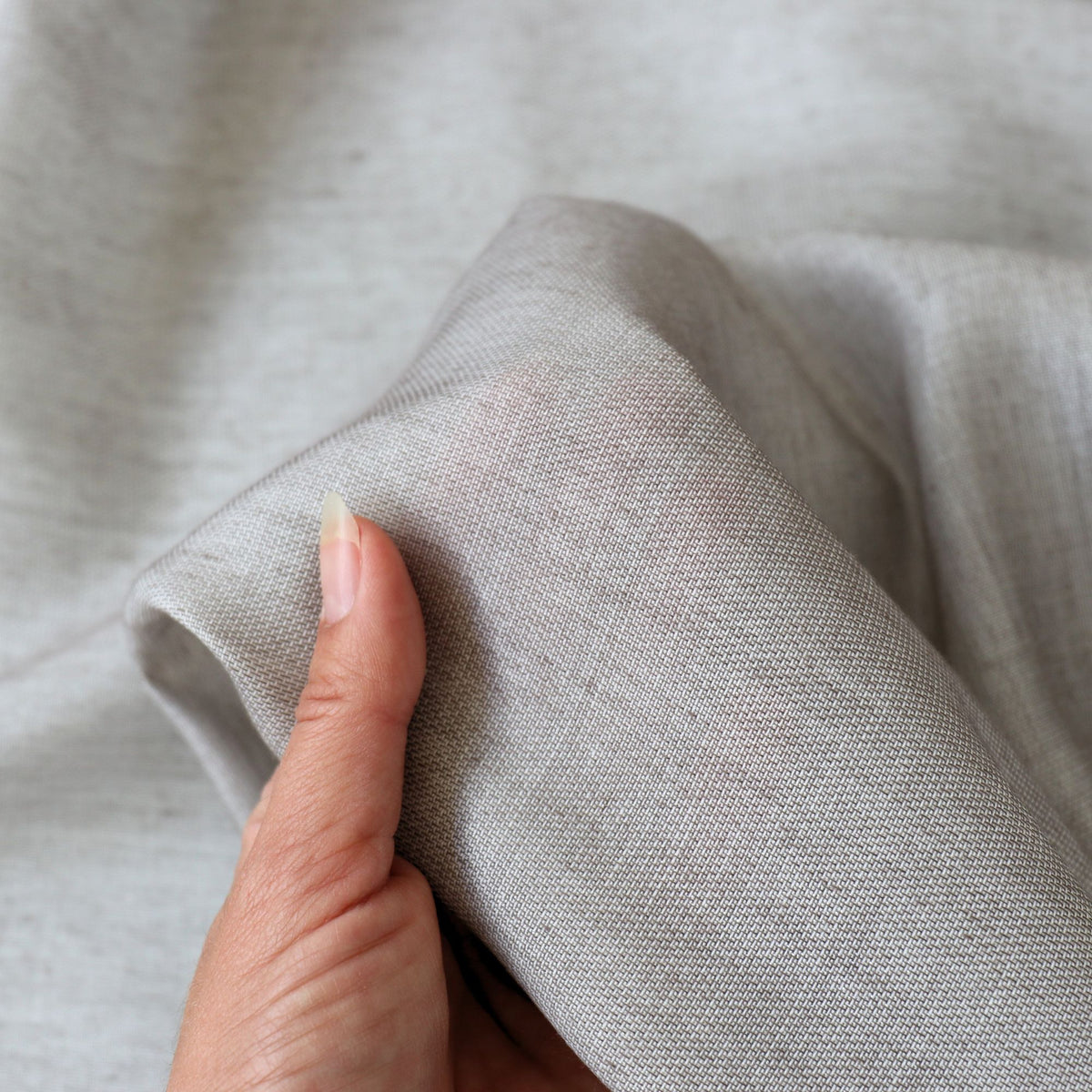 In-Between Vorhang taupe Zink