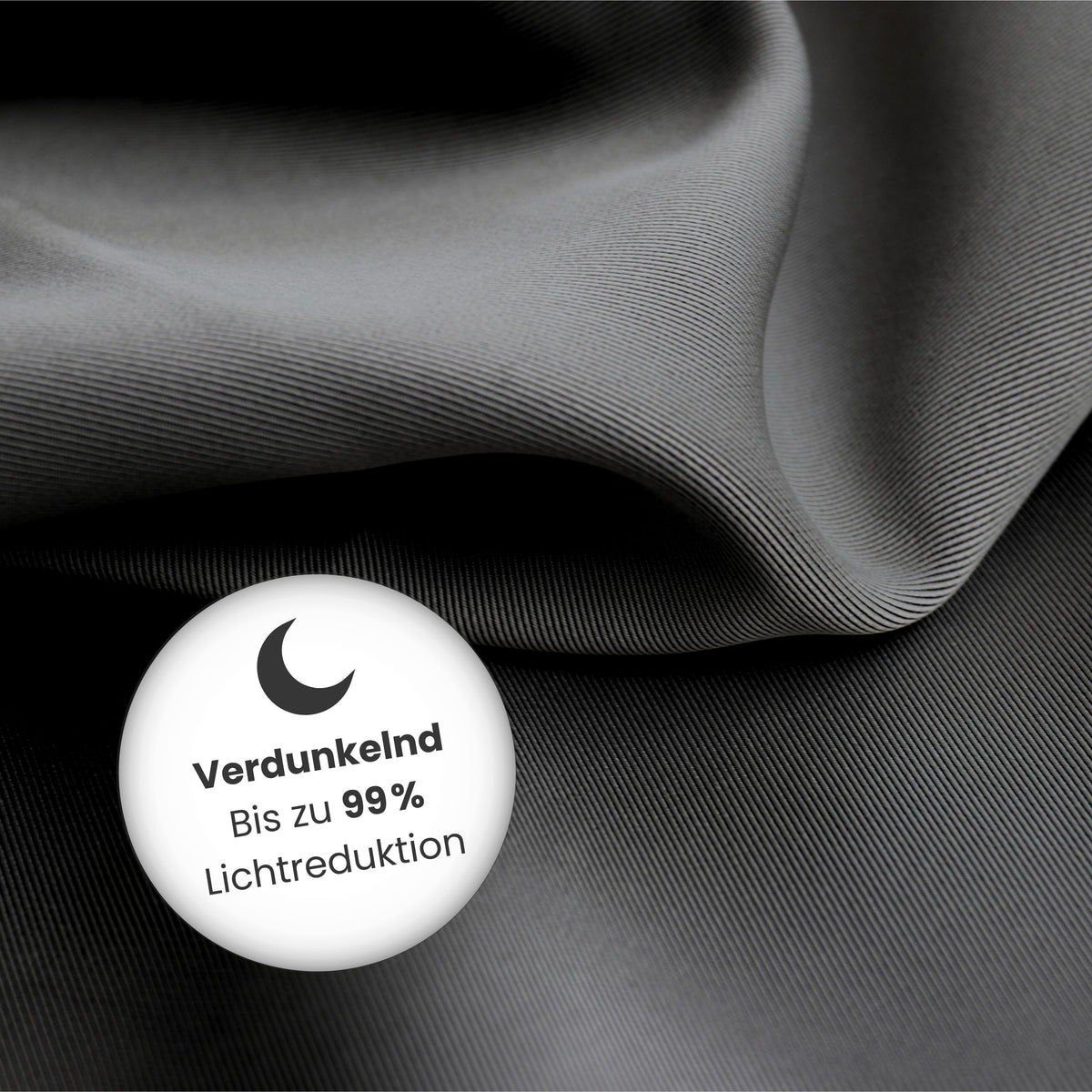 Nachtvorhang schwarz Memphis