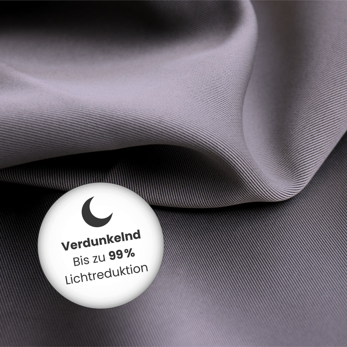 Night curtain anthracite Memphis