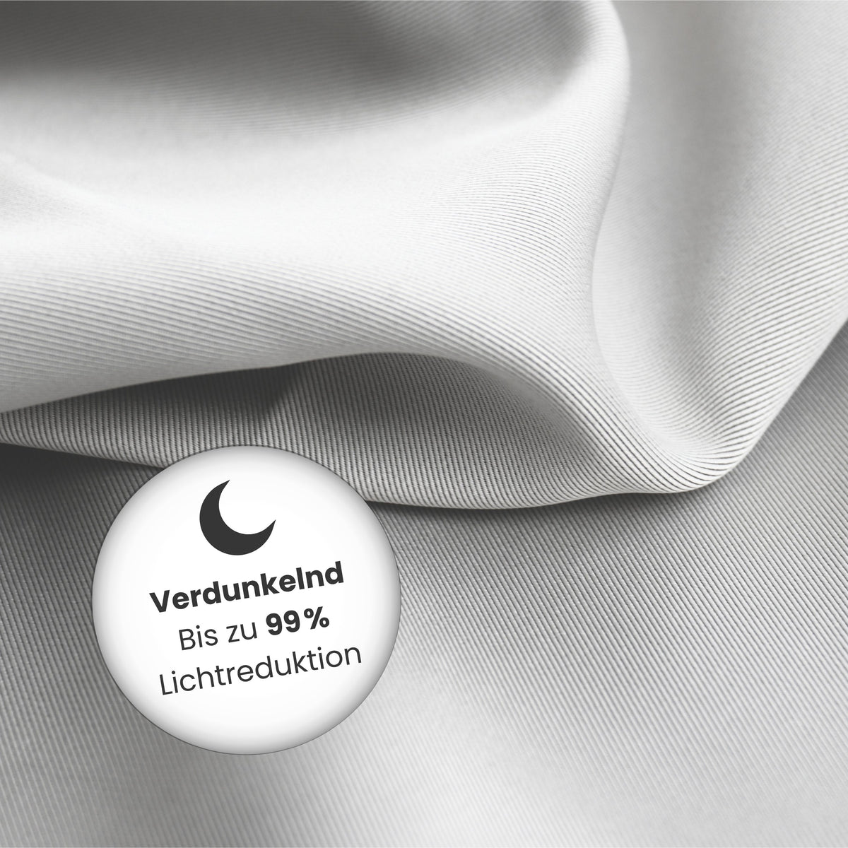 Nachtvorhang grau weiss Memphis