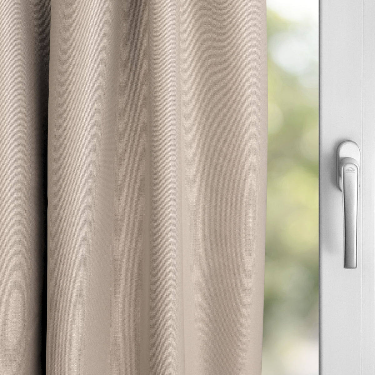 Nachtvorhang beige Memphis