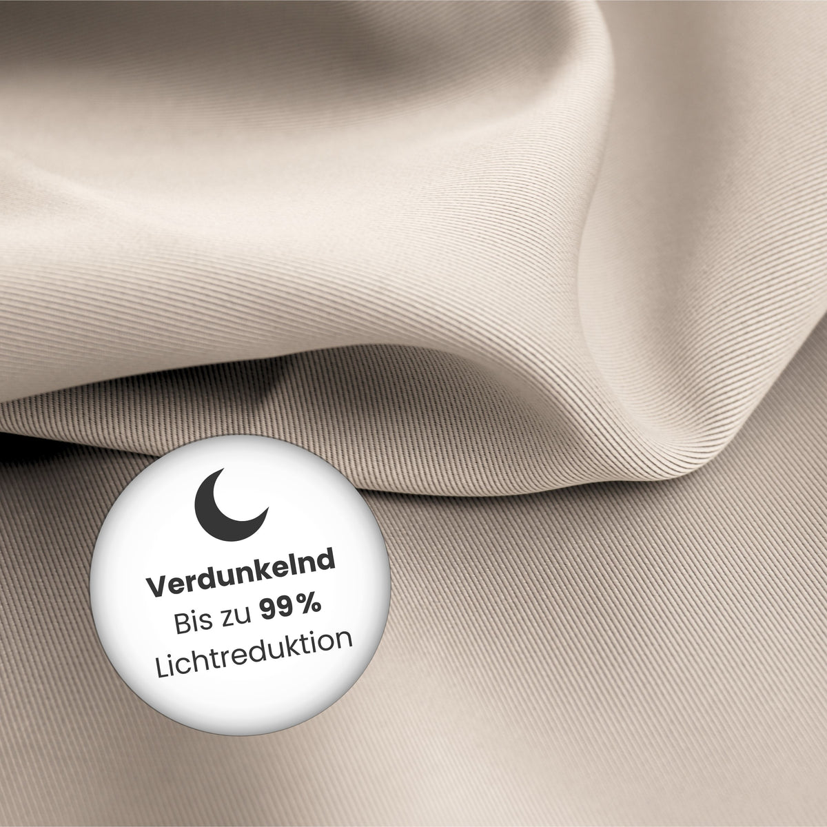 Nachtvorhang beige Memphis