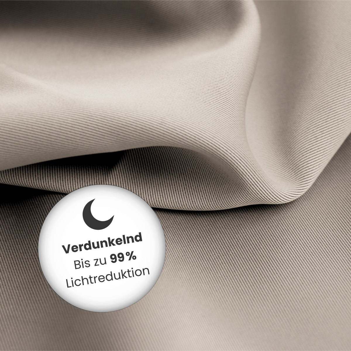 Nachtvorhang khaki Memphis