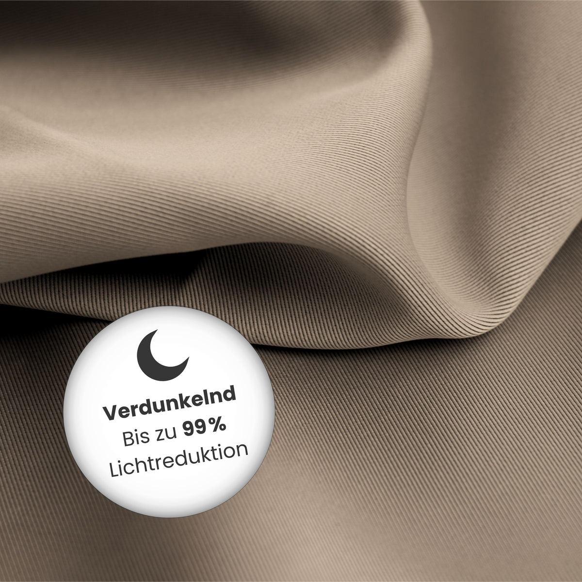 Nachtvorhang dunkelkhaki Memphis