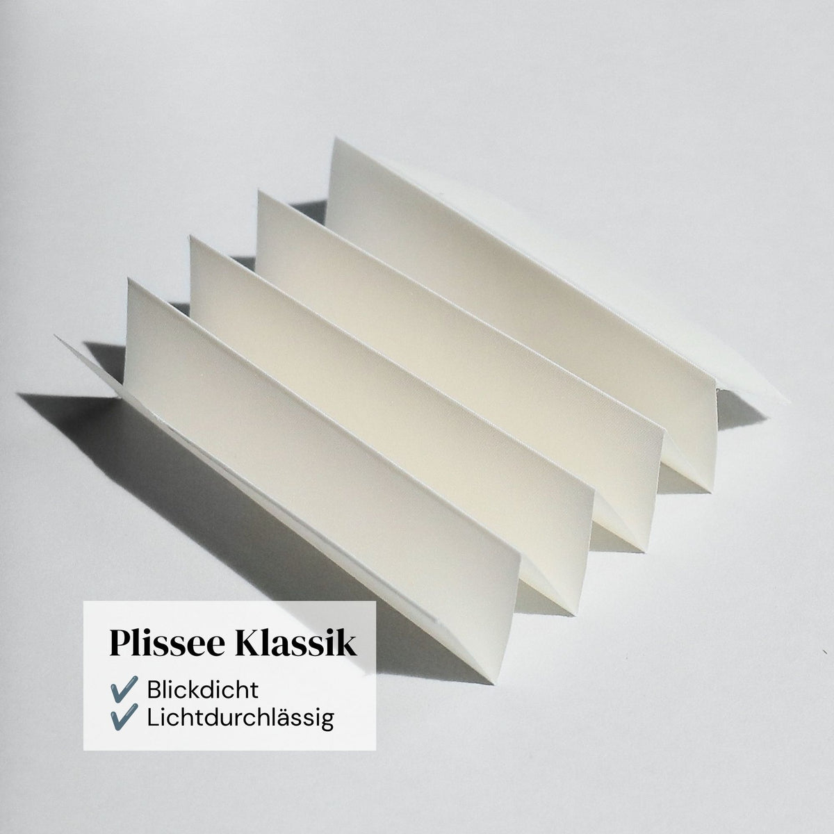 Plissee Klassik