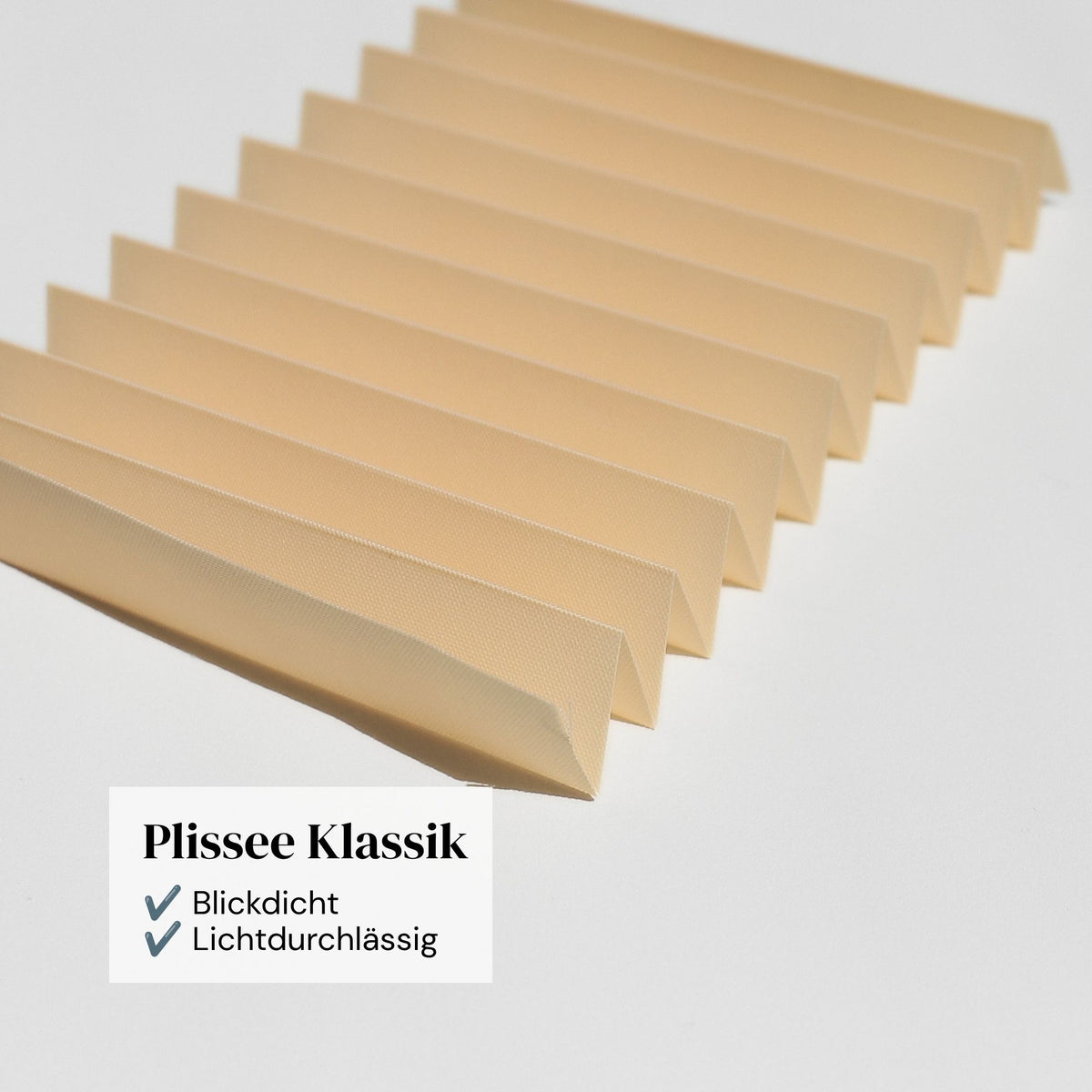 Plissee Klassik