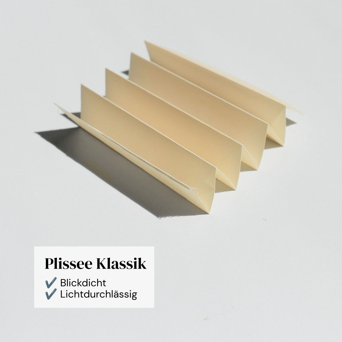 Plissee Klassik