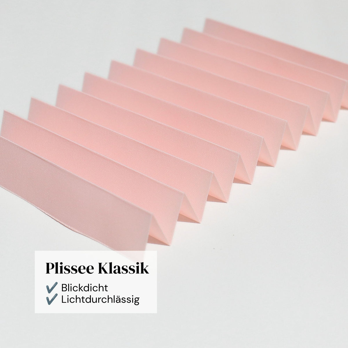 Plissee Klassik