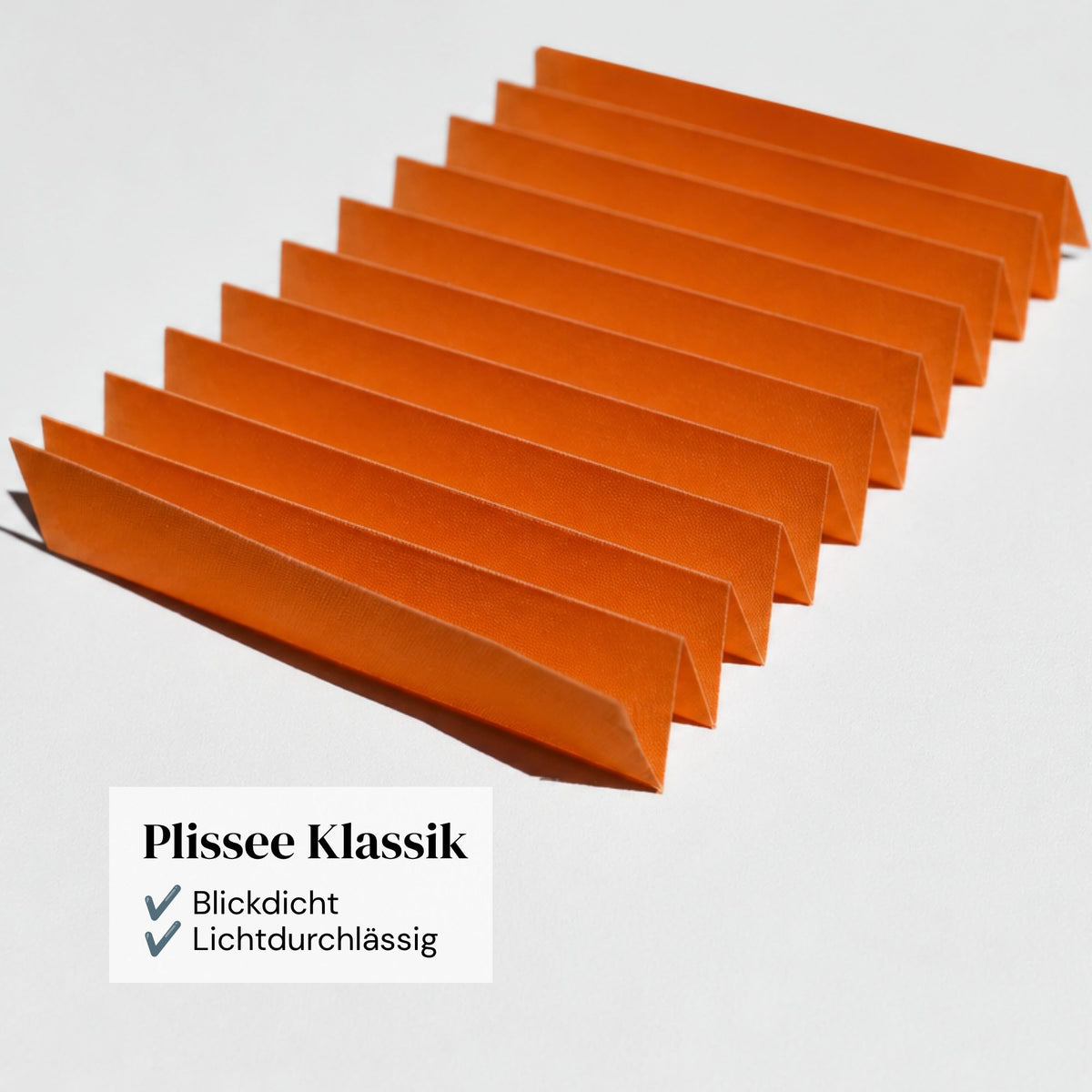 Plissee Klassik