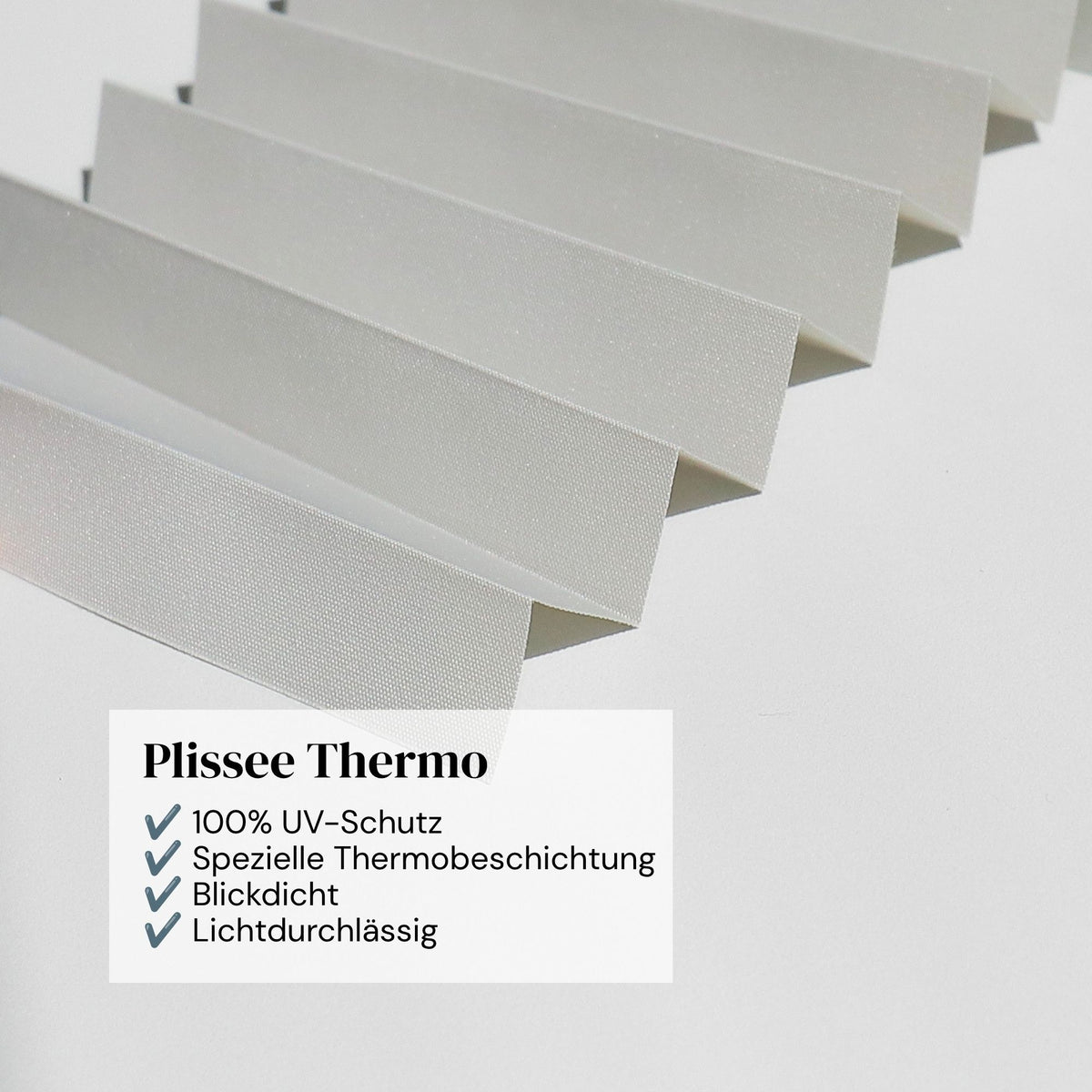 Plissee Thermo