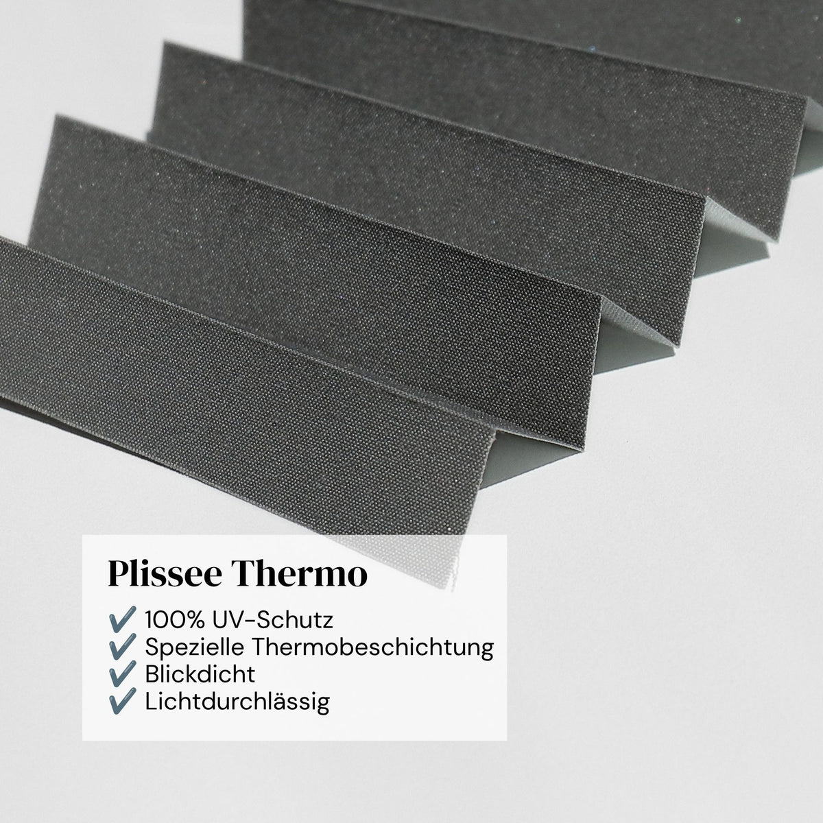 Plissee Thermo