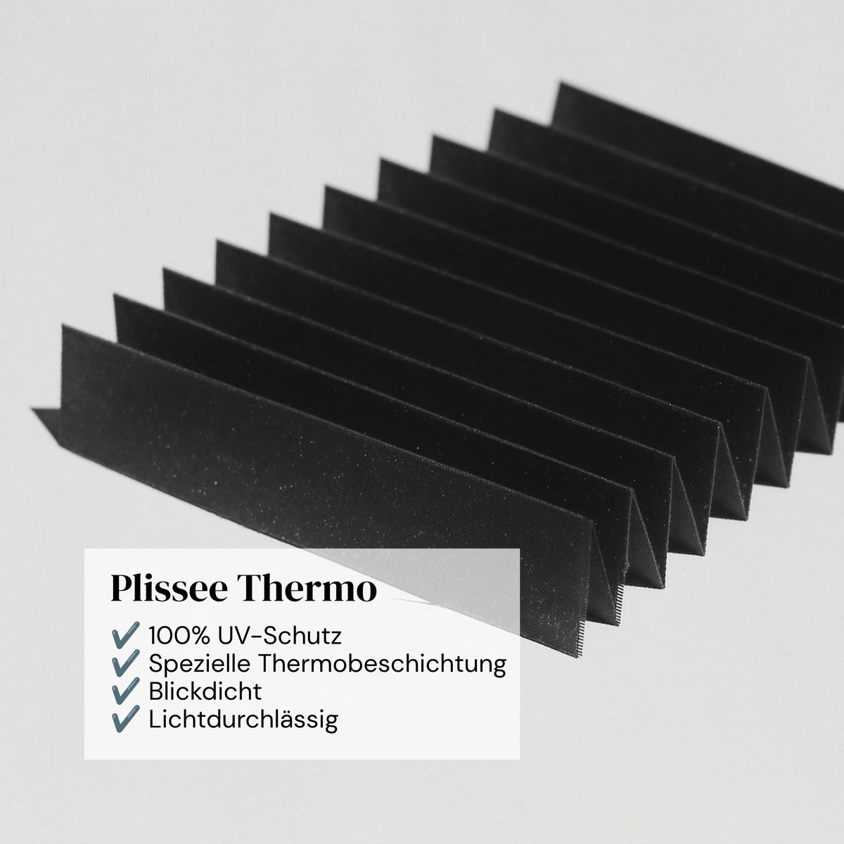 Plissee Thermo