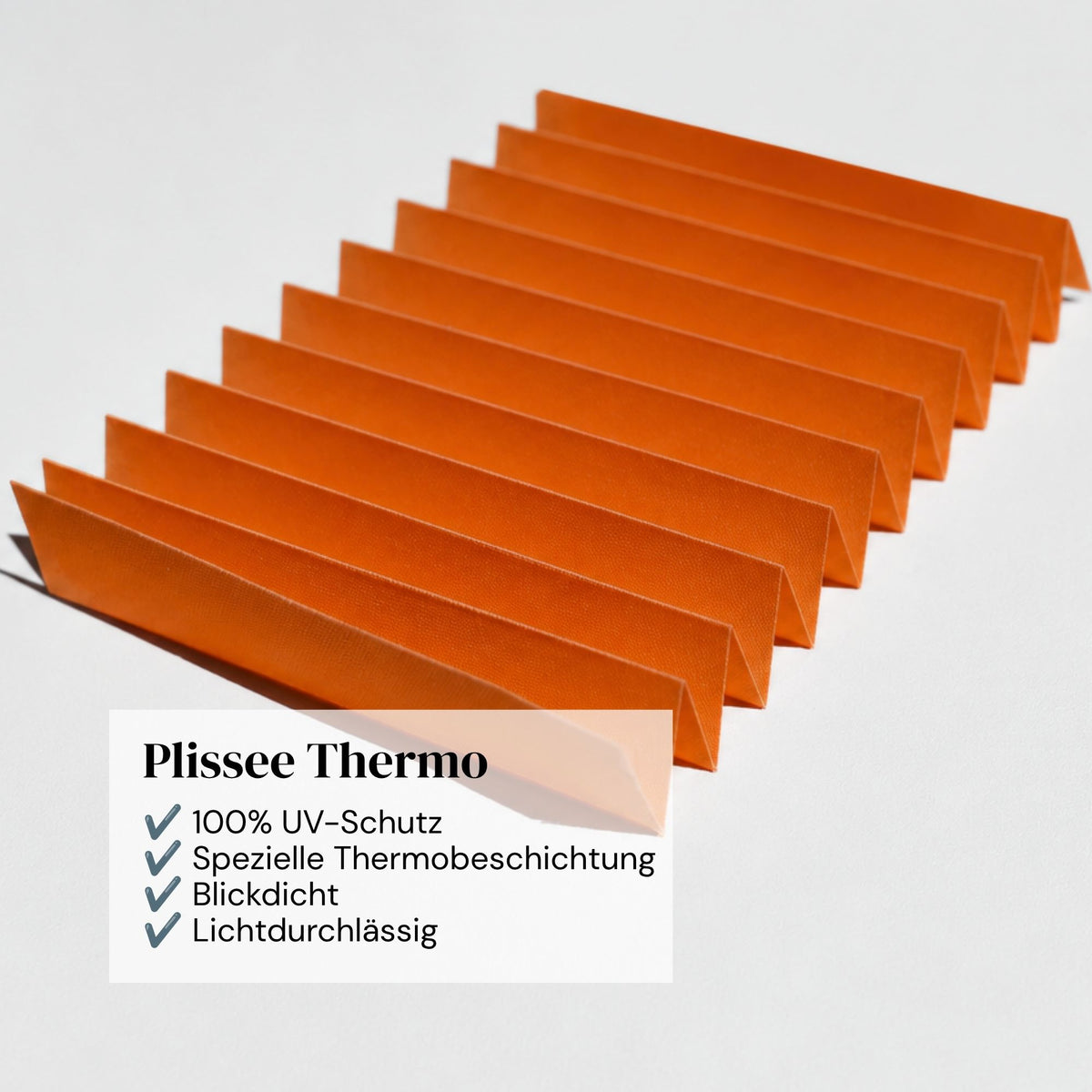 Plissee Thermo