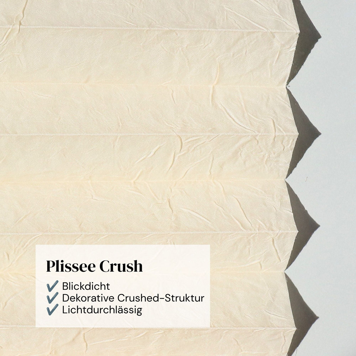 Plissee Crush