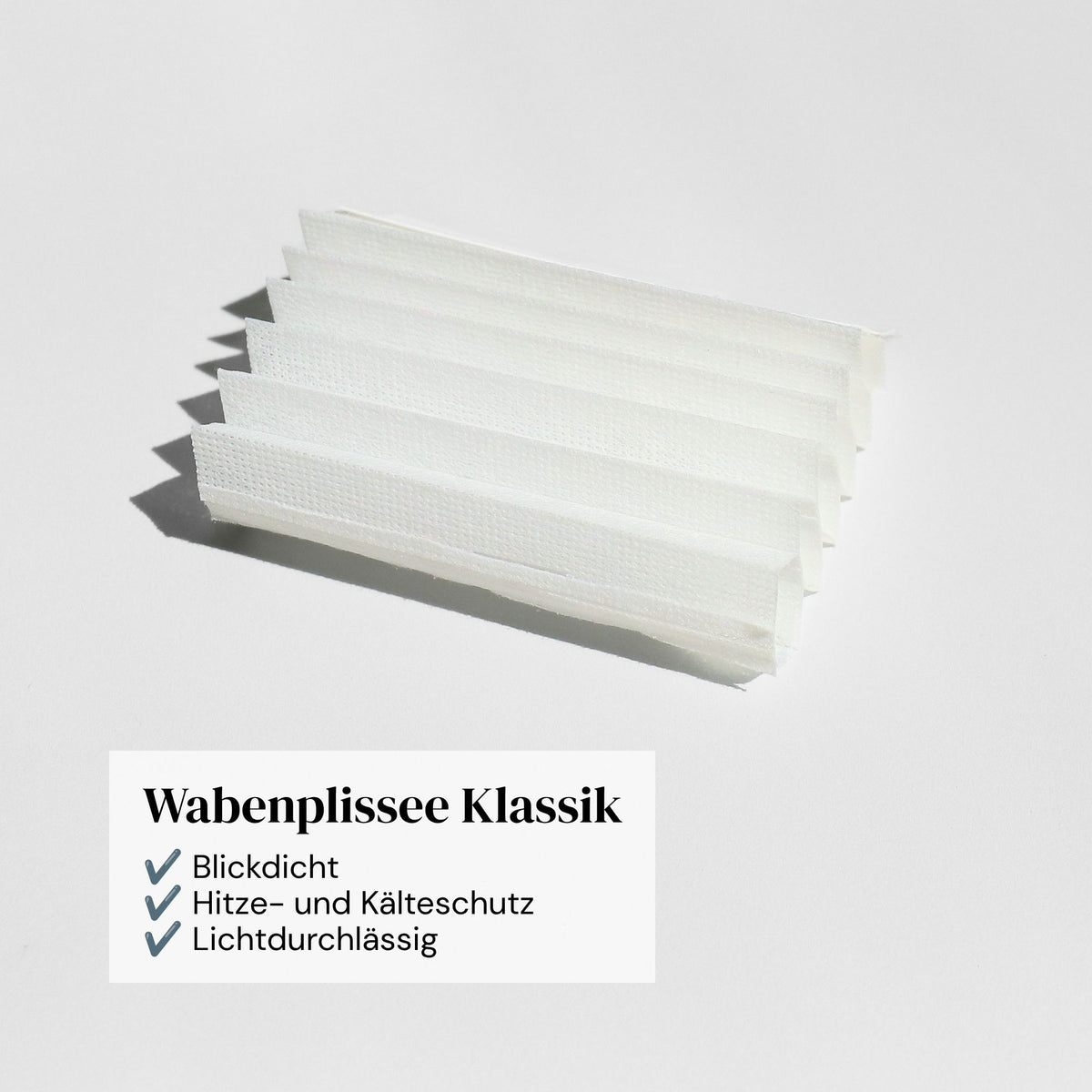 Wabenplissee Klassik