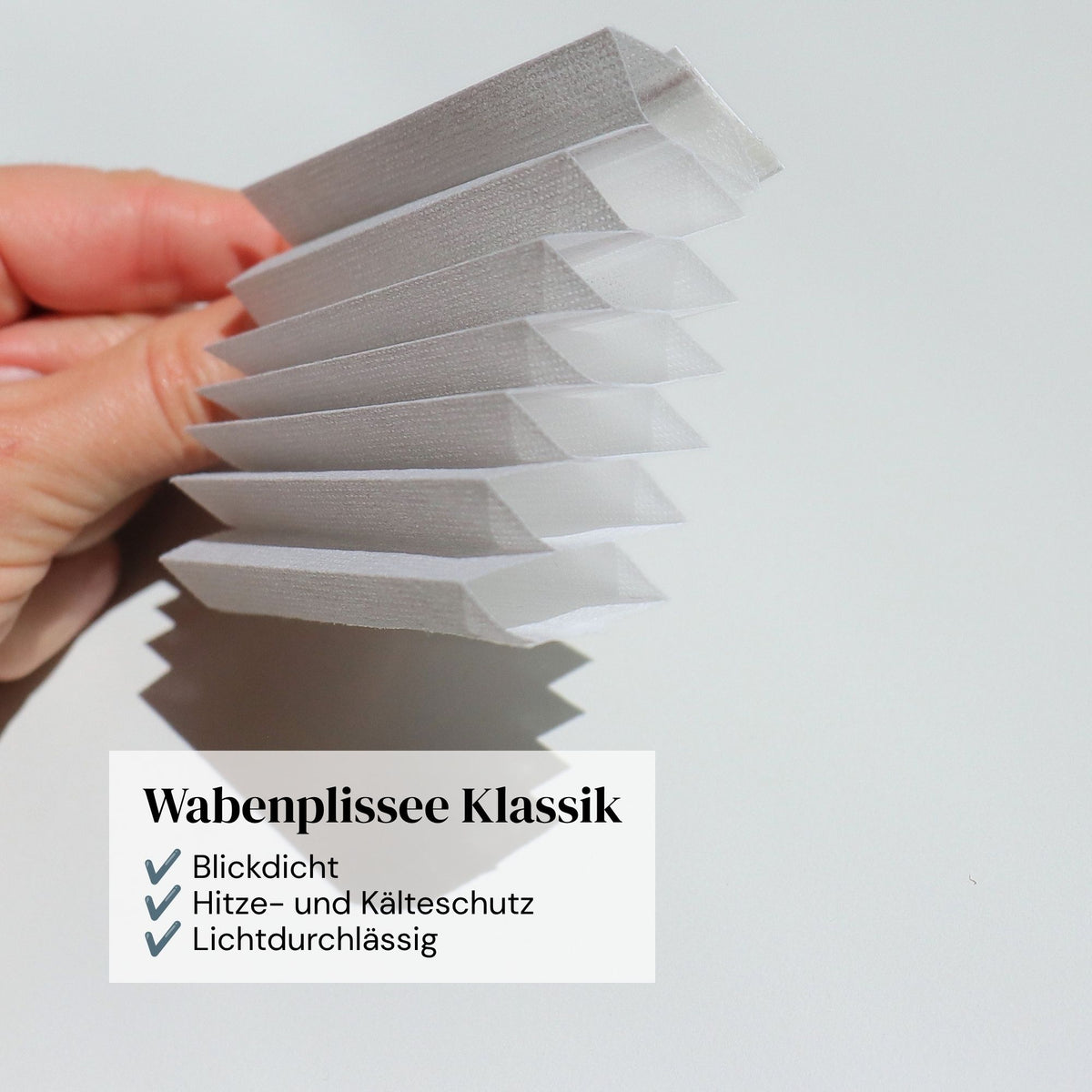 Wabenplissee Klassik