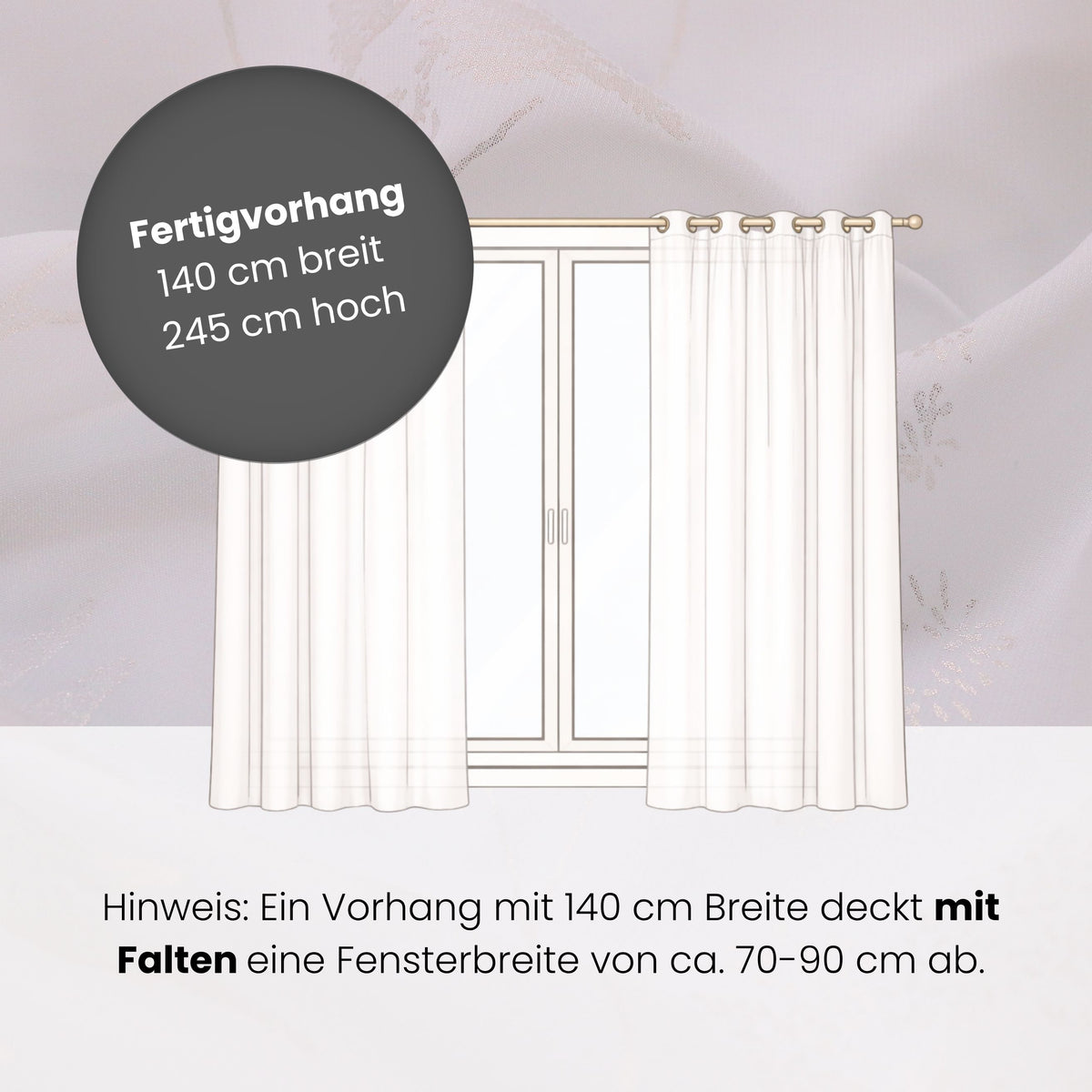 Fertigvorhang FINE