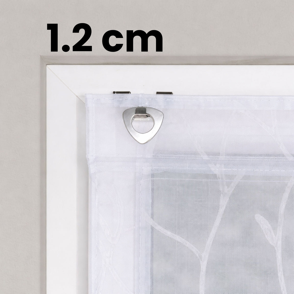 Haken für Ösenrollos 1.2cm