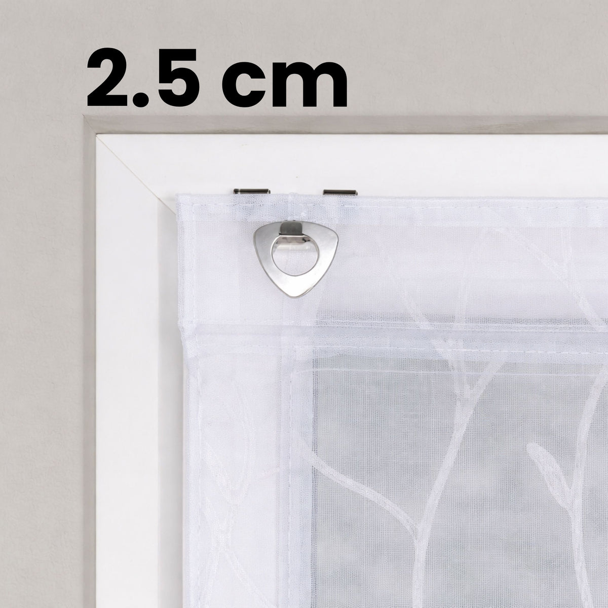Gancio per occhielli 2,5 cm
