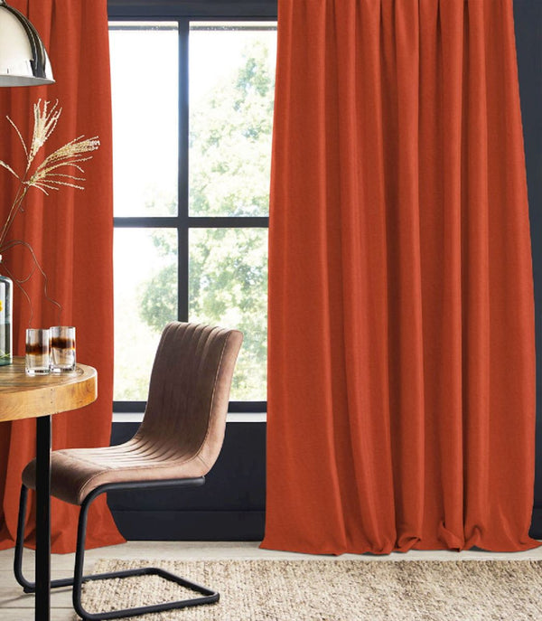 Tenda oscurante arancione Finja