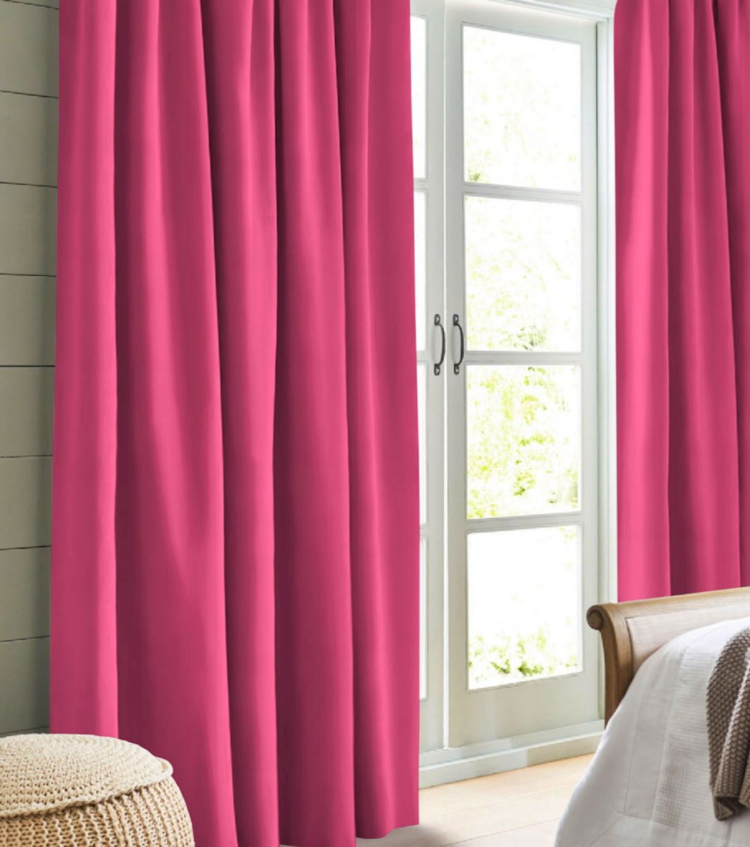 Blackout curtain pink Cyrill