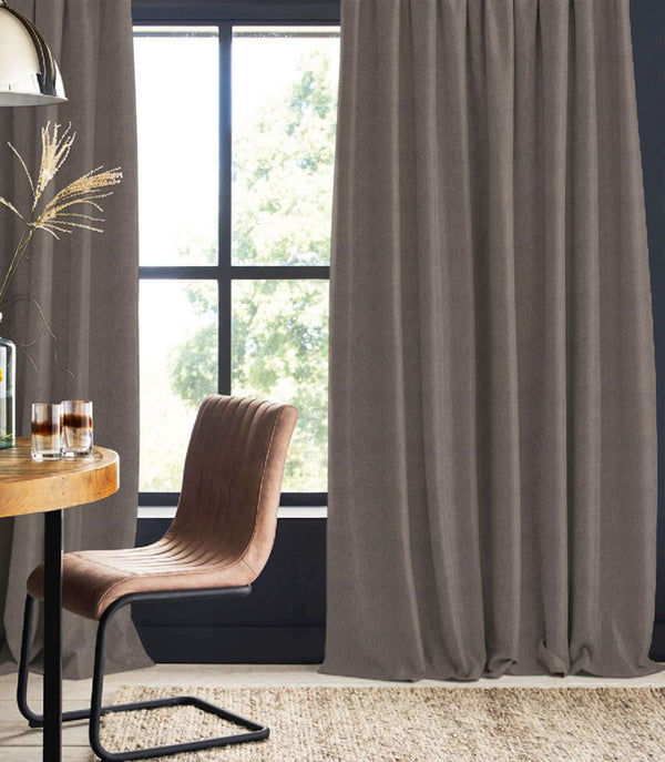 Tenda oscurante grigio marrone Cruz