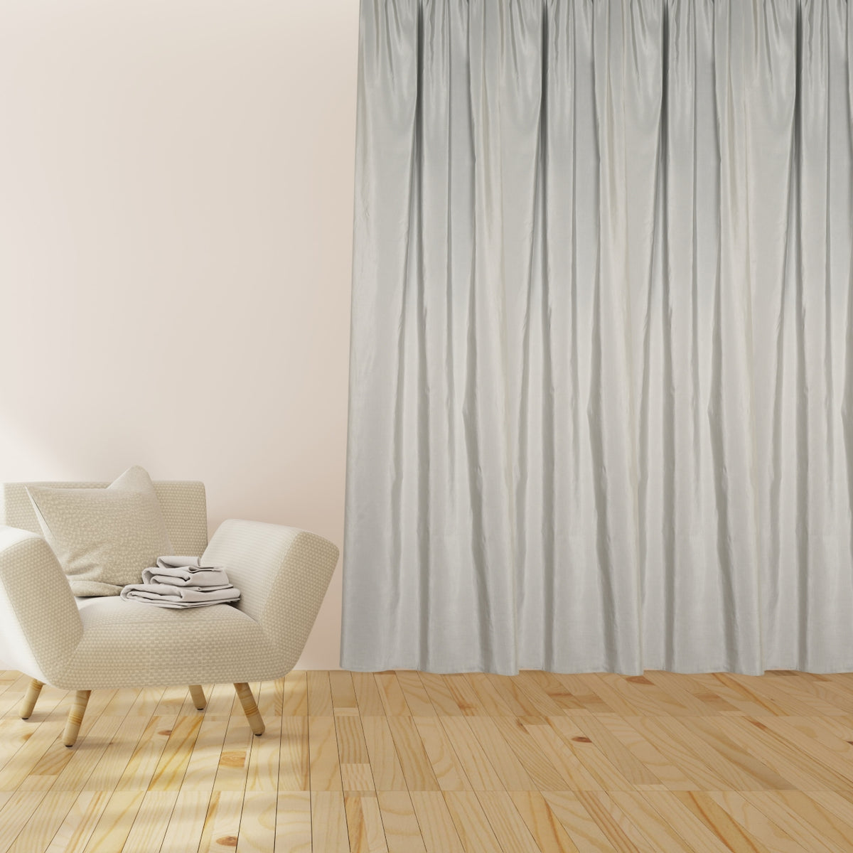 Night curtain soft gray Colton