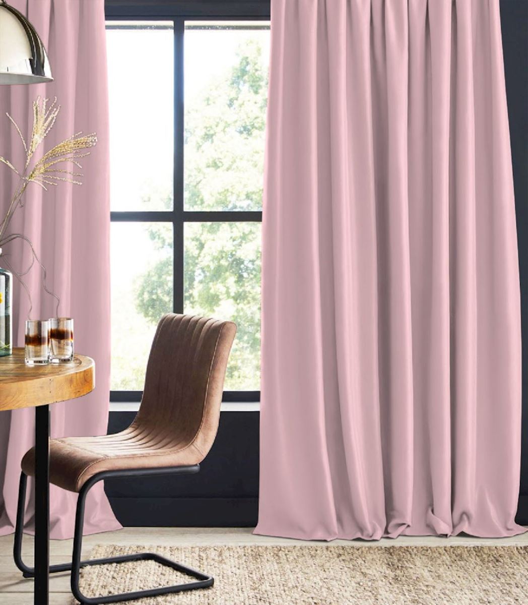 Night curtain pink Dewi