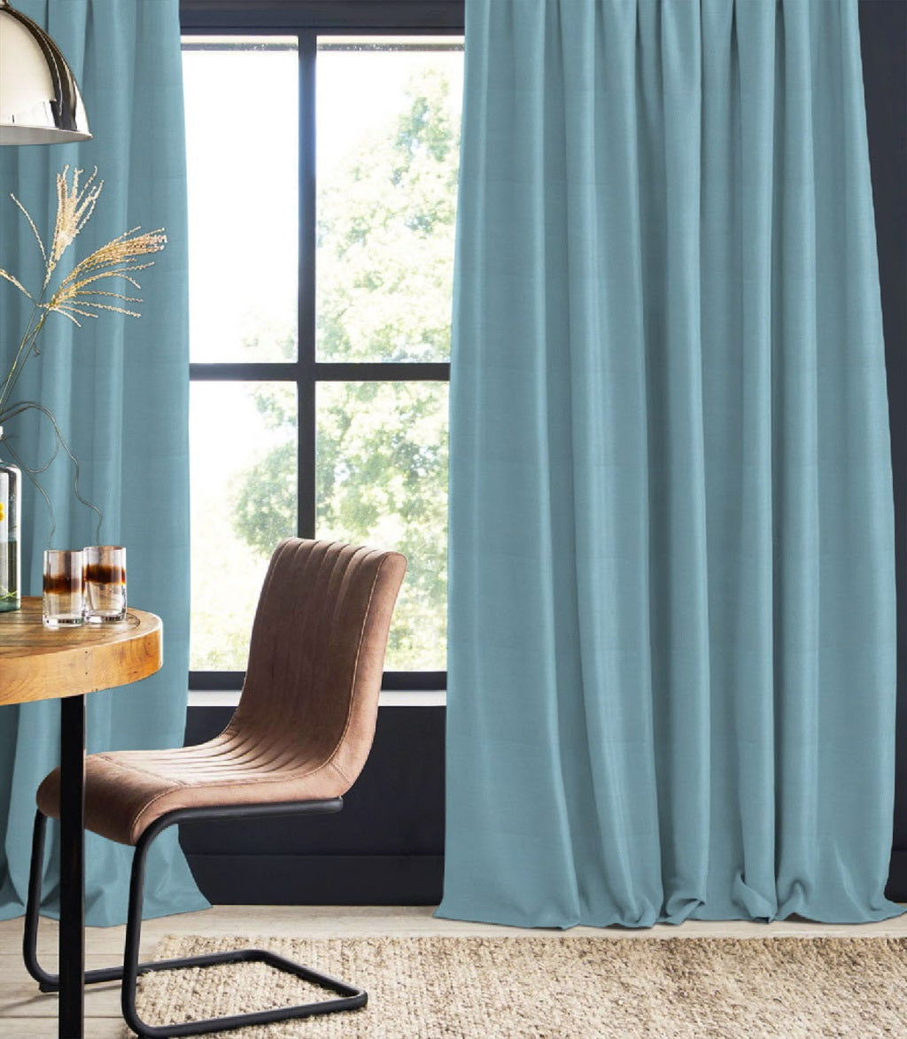 Nachtvorhang dunkeltürkis Pirkko