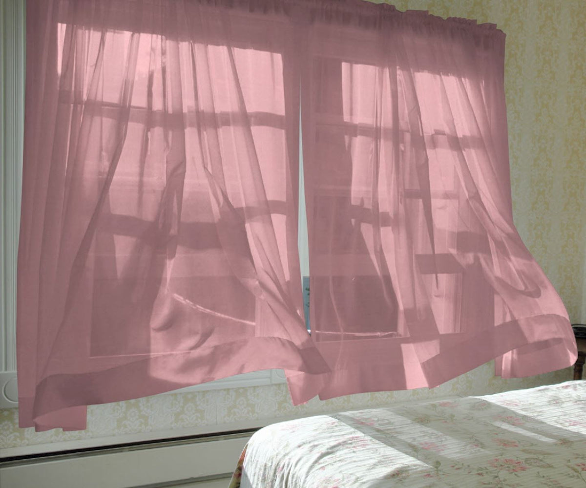 Day curtain old pink Eliane