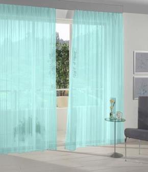 Day curtain turquoise Tilly