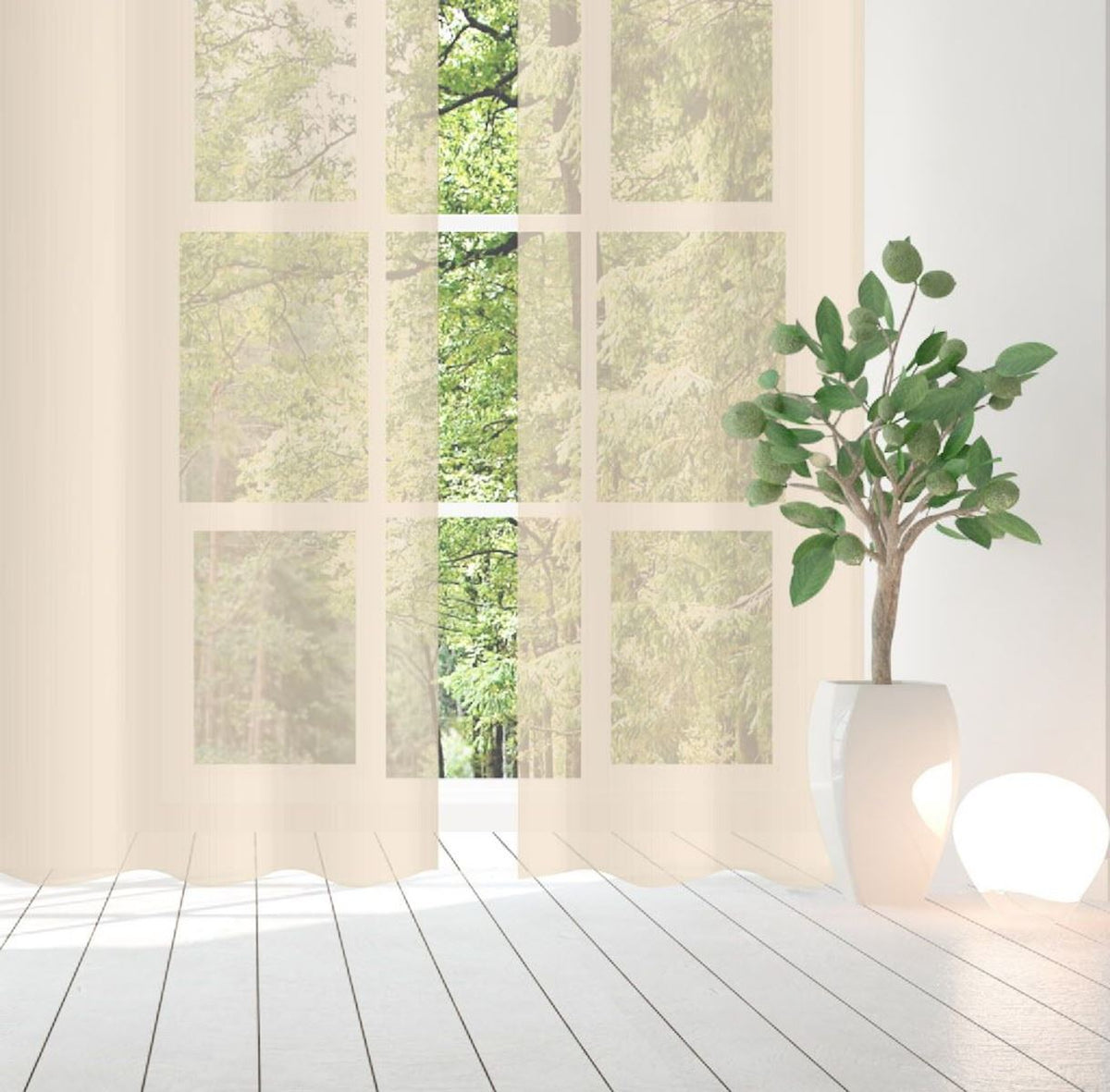 Tenda da giorno beige marrone Tetje