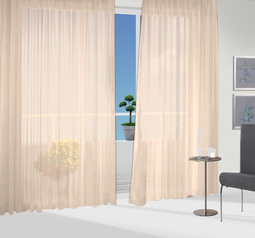 Day curtain light brown Fergie