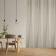 Tessa taupe day curtain