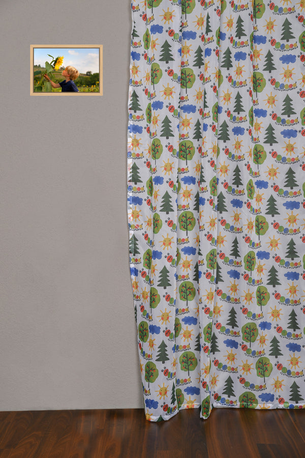 Day curtain colorful Freddy "Caterpillar"