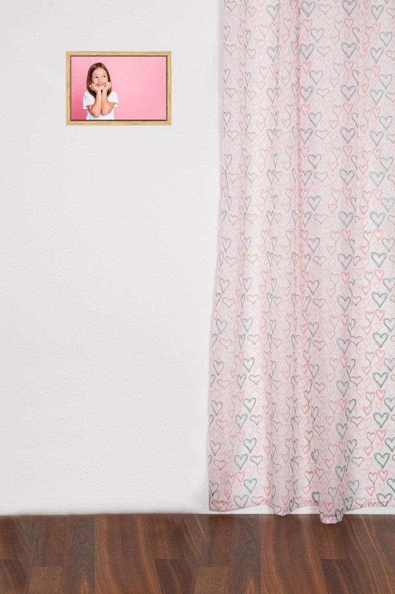 Day curtain pink Helene