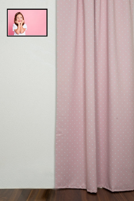 Blackout curtain light pink Herby