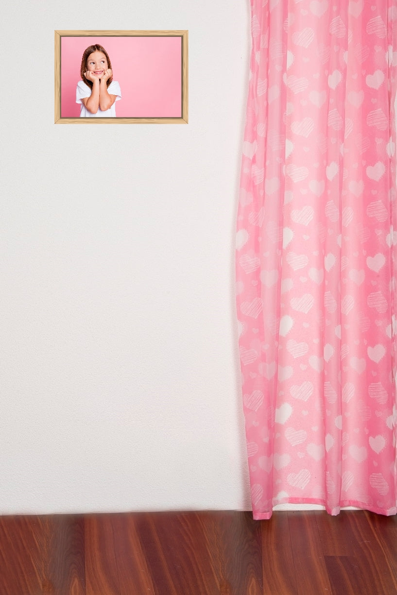 Tagesvorhang rosa Nuria