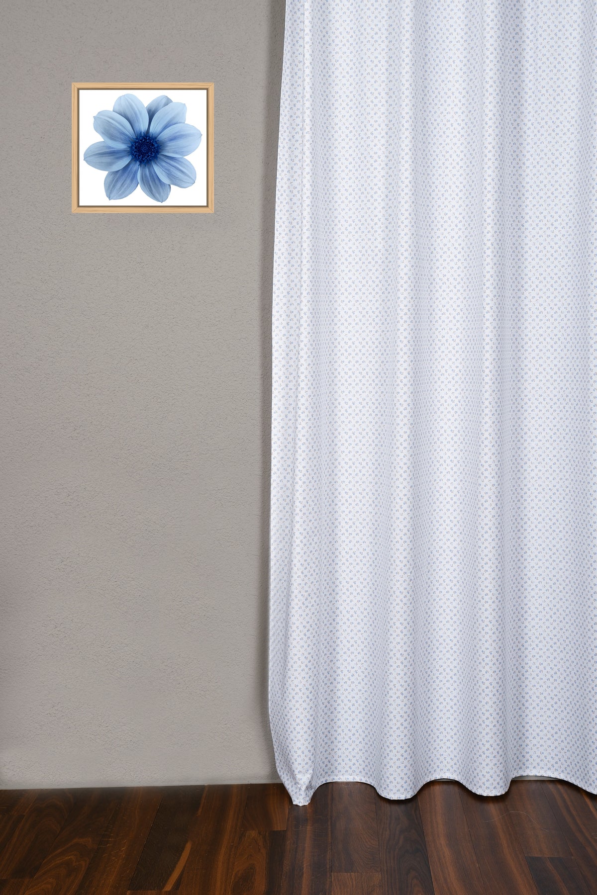 Night curtain blue Lilly