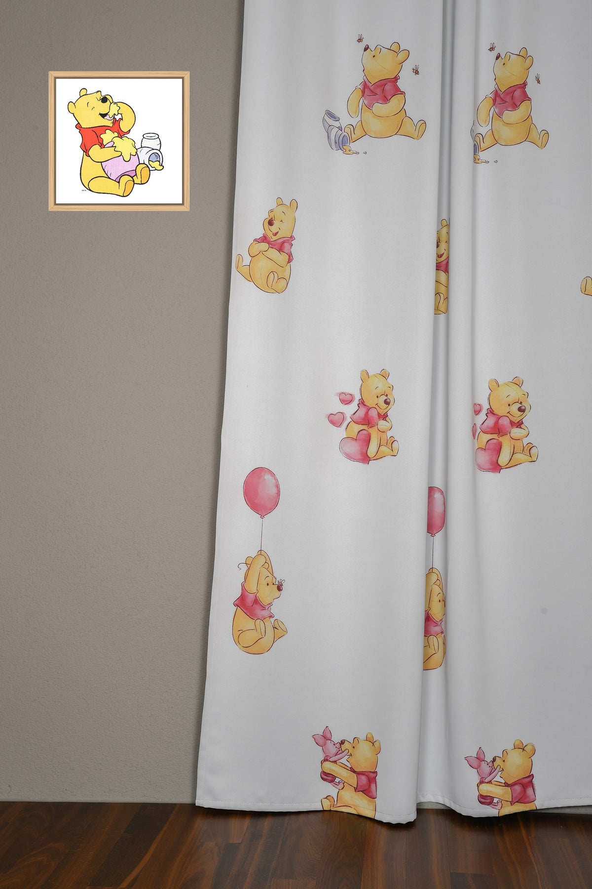 Blackout curtain écru Winnie the Pooh