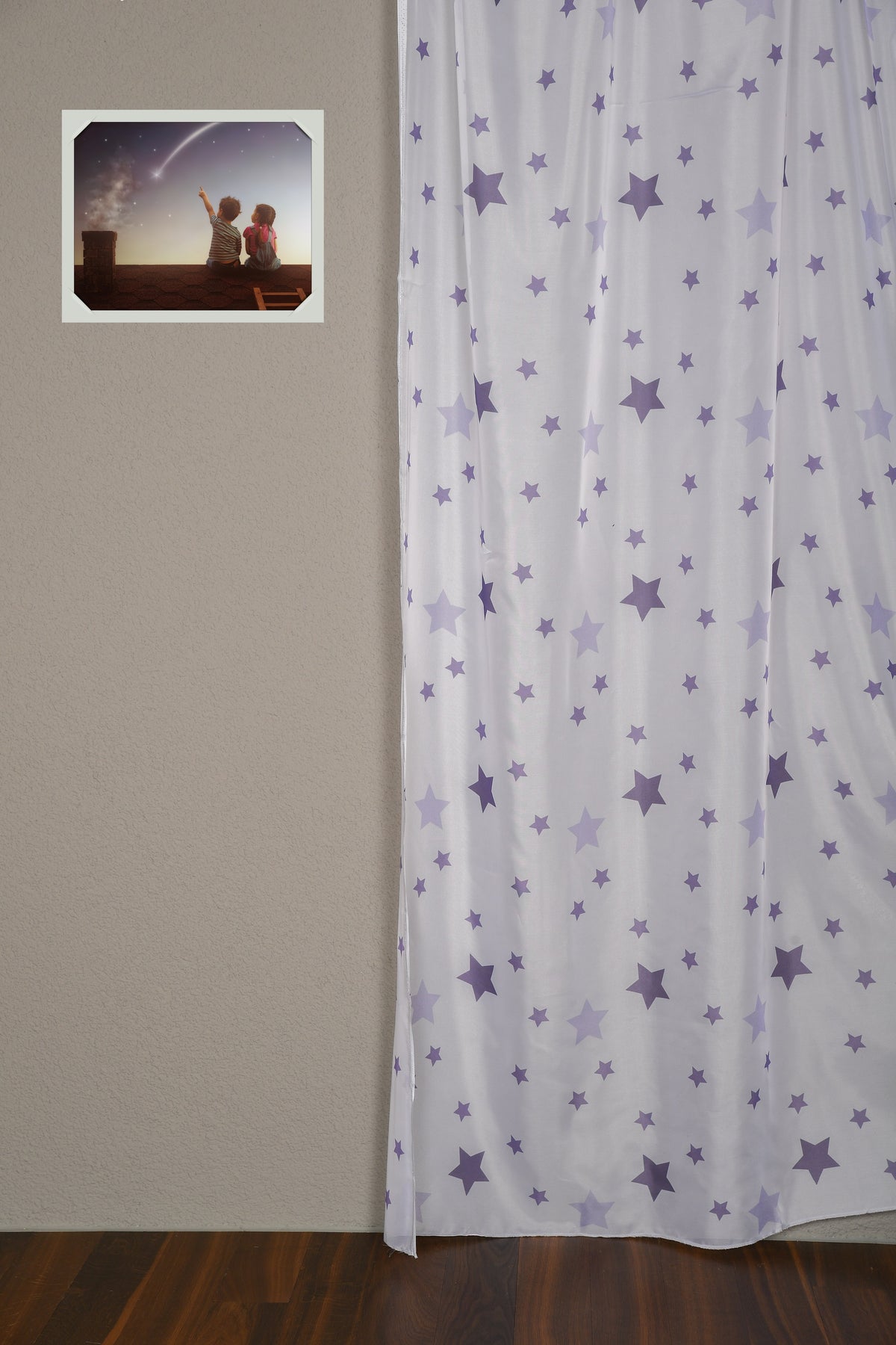 Day curtain purple Charleen