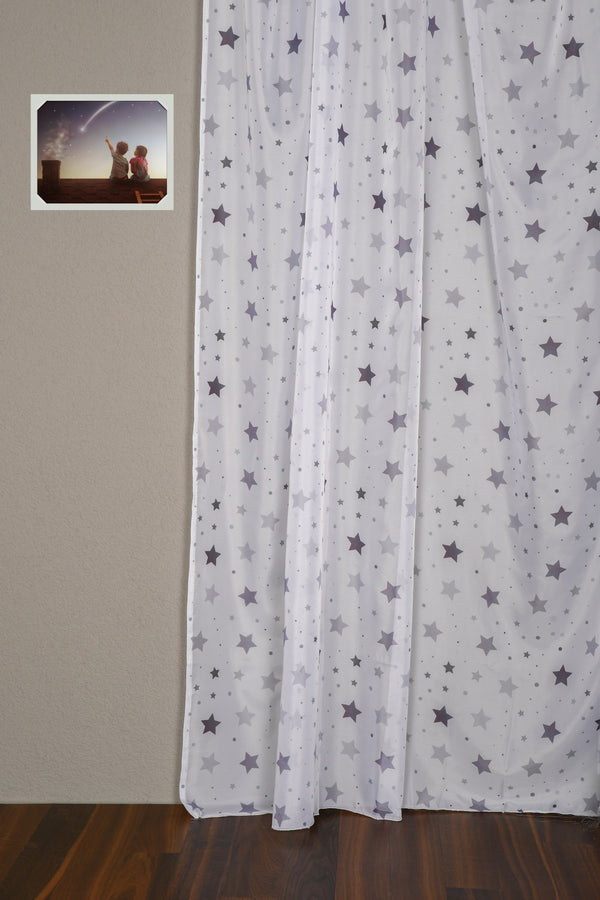 Tenda da giorno "Stelle" viola Lux
