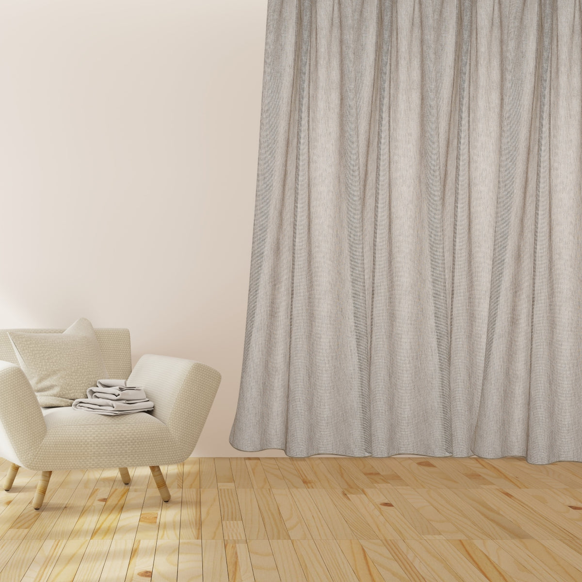 Day curtain taupe Titlis