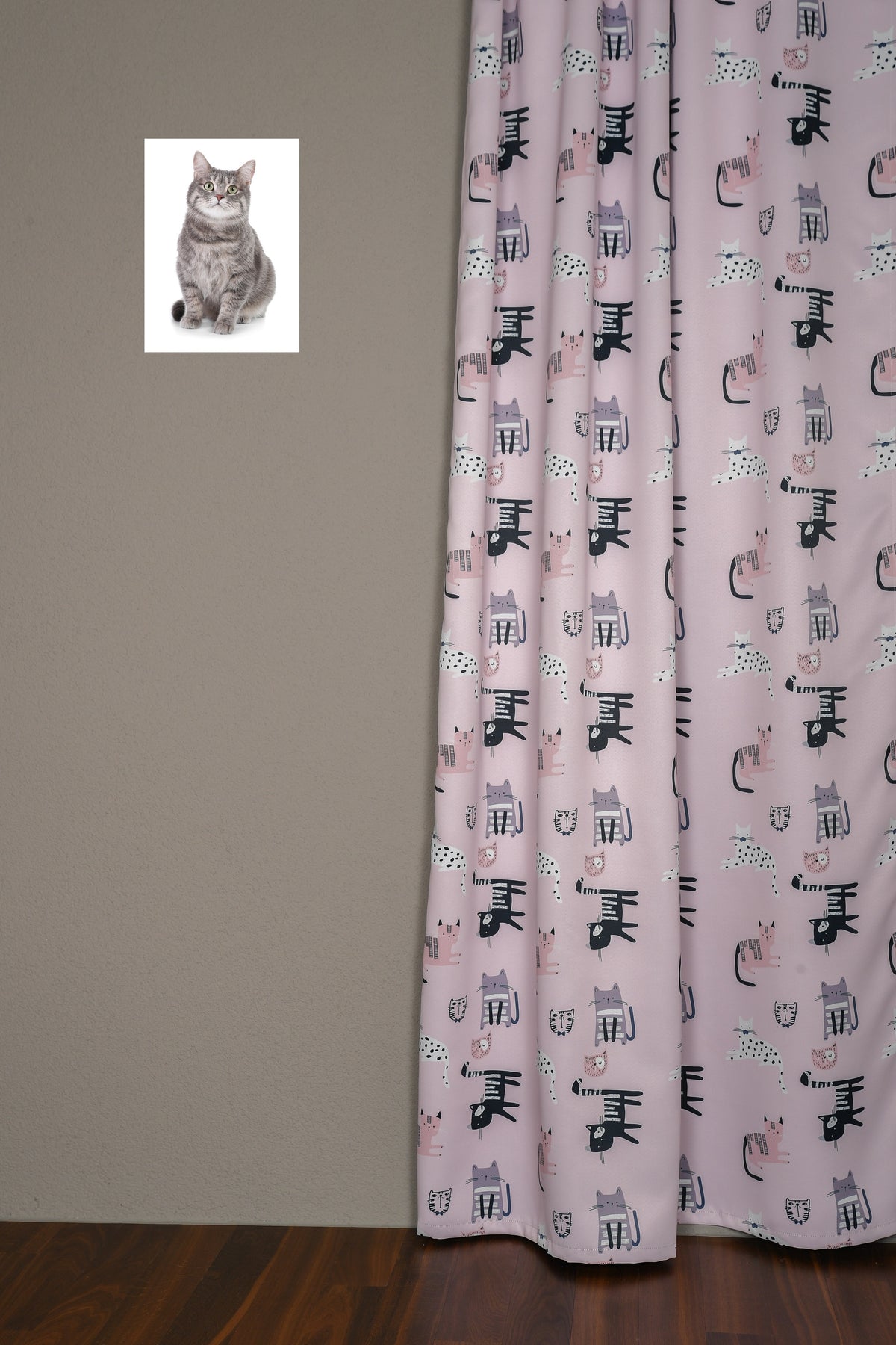 Blackout curtain pink Pippa