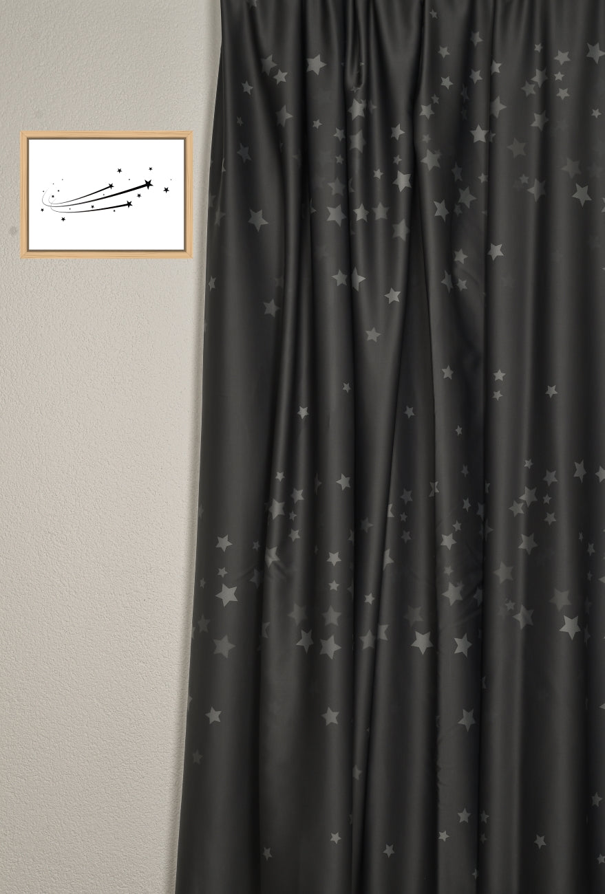 Blackout curtain anthracite Hunter