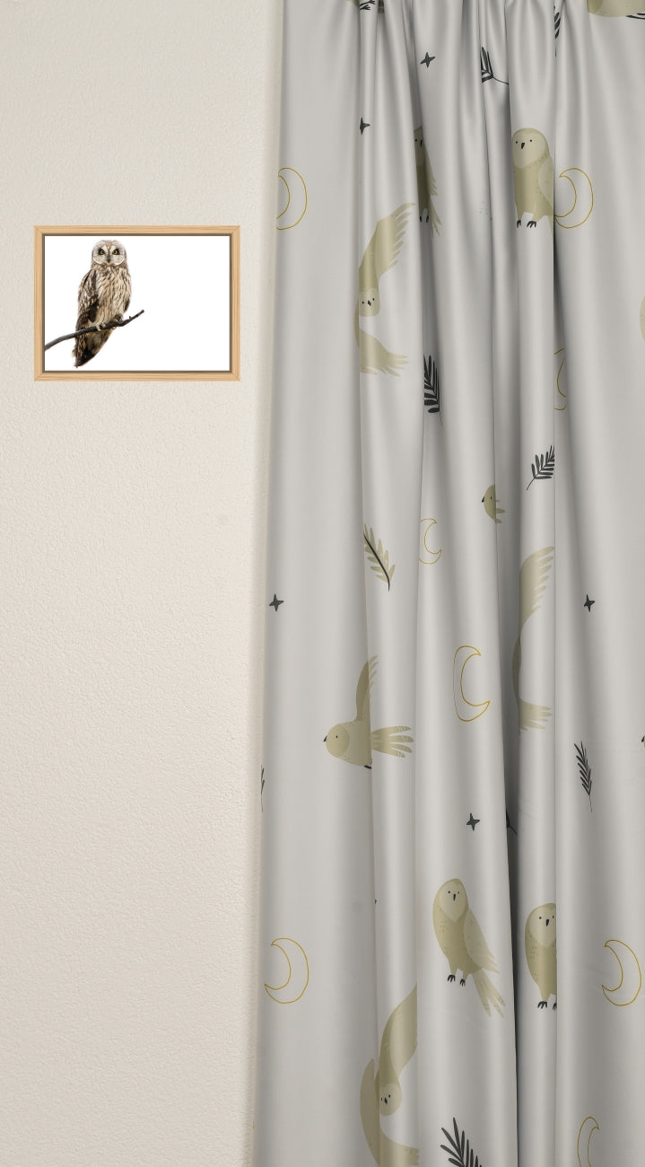 Blackout curtain taupe Night Life