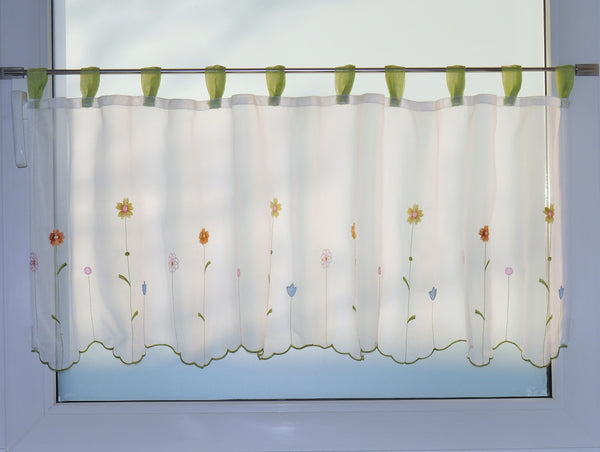 Bistro curtain, colorful, Nira