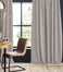 Blackout curtain light taupe Victoria