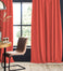 Blackout curtain coral red Victoria